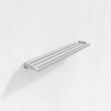 Bath Shelf Y - Badeværelseshylde - Matte Aluminum - 405 x 105 mm - aloop design studio