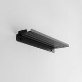 Bath Shelf Y - Badeværelseshylde - Matte Aluminum - 405 x 105 mm - aloop design studio