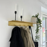 Hanger Y - Knagerække - Brushed Gold - 395 mm - aloop design studio