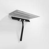 Wiper Shelf X - Sæbehylde - Matte Aluminum - aloop design studio